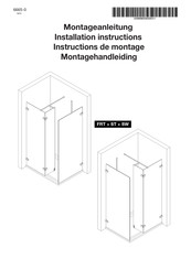 DuschWelten 5456 Instructions De Montage