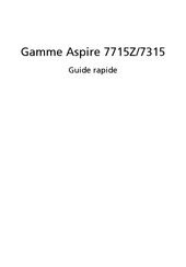 Acer Aspire 7715Z Guide Rapide