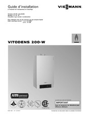 Viessmann Vitodens B2HB 19 Guide D'installation
