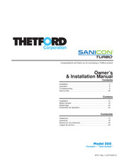Thetford Sanicon TURBO 300 Mode D'emploi