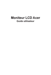 Acer ET322QU Guide Utilisateur