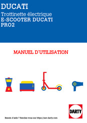 Ducati PRO-II Manuel D'utilisation