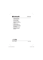 EINHELL TC-PW 340 Instructions D'origine