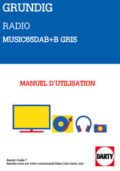 Grundig Music 65 DAB+ Manuel D'utilisation