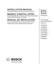 Bosch HII8056U Manuel D'installation