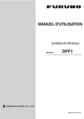 Furuno DFF1 Manuel D'utilisation