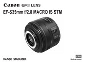 Canon EF-S Mode D'emploi