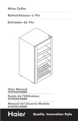 Haier HVFE024BBB Guide De L'utilisateur