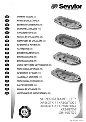 Sevylor SUPERCARAVELLE XR86GTX-7 Notice D'utilisation