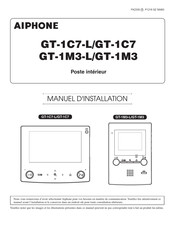 Aiphone GT-1C7-L Manuel D'installation