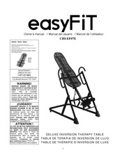 easyFiT CHI-EF07E Manuel De L'utilisateur