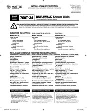 Mustee 760T-34 Instructions D'installation