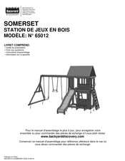 Backyard Discovery SOMERSET 65012 Guide Du Propriétaire