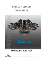 Stahl Stahls Hotronix CLAM MAXX 11 x 15 Manuel D'utilisation