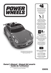 Power Wheels CDD15 Guide De L'utilisateur