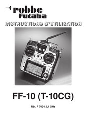 ROBBE-Futaba T-10CG Instructions D'utilisation