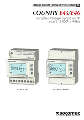 socomec 4850 3067 Manuel D'installation Et D'utilisation