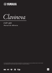 Yamaha Clavinova CVP-601 Manuel De Référence