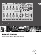 Behringer EUROLIGHT LC2412 Manuel D'utilisation