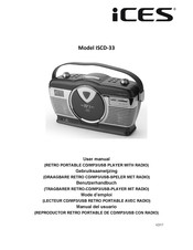 iCES ISCD-33 Mode D'emploi