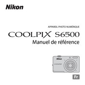 Nikon COOLPIX S6500 Manuel De Référence