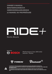 Trek RIDE+ Manuel Du Propriétaire