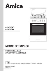 Amica ACM3104X Mode D'emploi