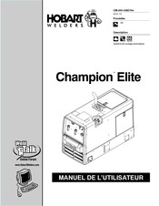 Hobart Welders Champion Elite Manuel De L'utilisateur