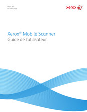 Xerox Mobile Scanner Guide De L'utilisateur