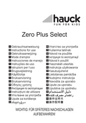 Hauck Zero Plus Select Mode D'emploi