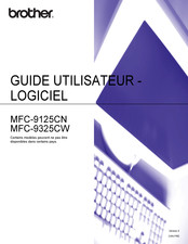 Brother MFC-9125CN Guide Utilisateur