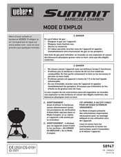 Weber 58947 Mode D'emploi