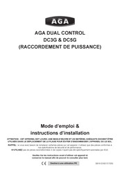AGA DC3G Mode D'emploi Et Instructions D'installation