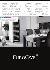 Klimawatt Eurocave Compact 59 Série Mode D'emploi