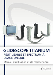 Verathon GLIDESCOPE TITANIUM Manuel D'utilisation Et De Maintenance