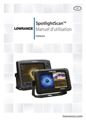 Lowrance SpotlightScan Manuel D'utilisation