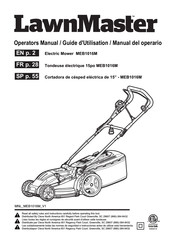 Lawnmaster MEB1016M Guide D'utilisation