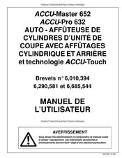 Foley ACCU-Pro 632 Manuel De L'utilisateur
