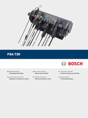 Bosch FSA 720 Instructions D'emploi
