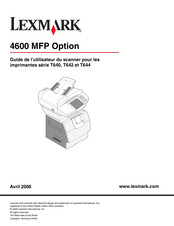Lexmark 4600 MFP Option Guide De L'utilisateur