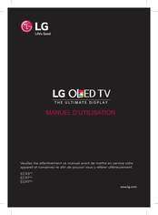 LG 65EC970T-TA Manuel D'utilisation