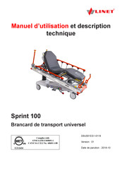 Linet Sprint 100 Manuel D'utilisation Et Description Technique