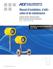 FCI ST100 Série Manuel D'installation, D'utilisation Et De Maintenance