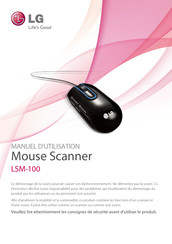 LG Mouse Scanner LSM-100 Manuel D'utilisation
