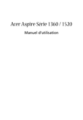 Acer Aspire 1520 Manuel D'utilisation