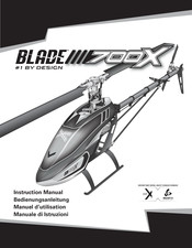 Horizon Hobby Blade 700 X Manuel D'utilisation