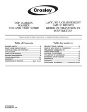 Crosley W10338608D Guide D'utilisation Et D'entretien