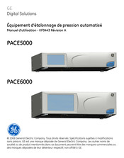 GE PACE6000 Manuel D'utilisation