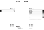 Sony SU-B461S Mode D'emploi