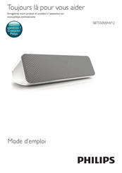 Philips SBT550WHI/12 Mode D'emploi